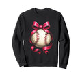 Baseball Mama Sport Bow Fun Sweatshirt - Streetwear Style Men Women - T-Shirt, Sweatshirt, Hoodie