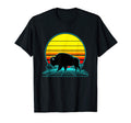 Sunset Buffalo T-Shirt - Custom Art Print Unisex - T-Shirt, Sweatshirt, Hoodie