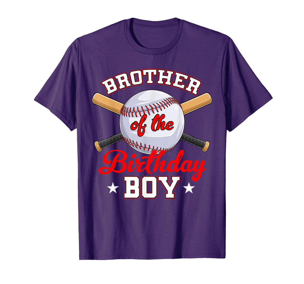 Funny Brother Birthday Baseball Players T-Shirt - Custom Art Print Unisex - T-Shirt, Sweatshirt, Hoodie
