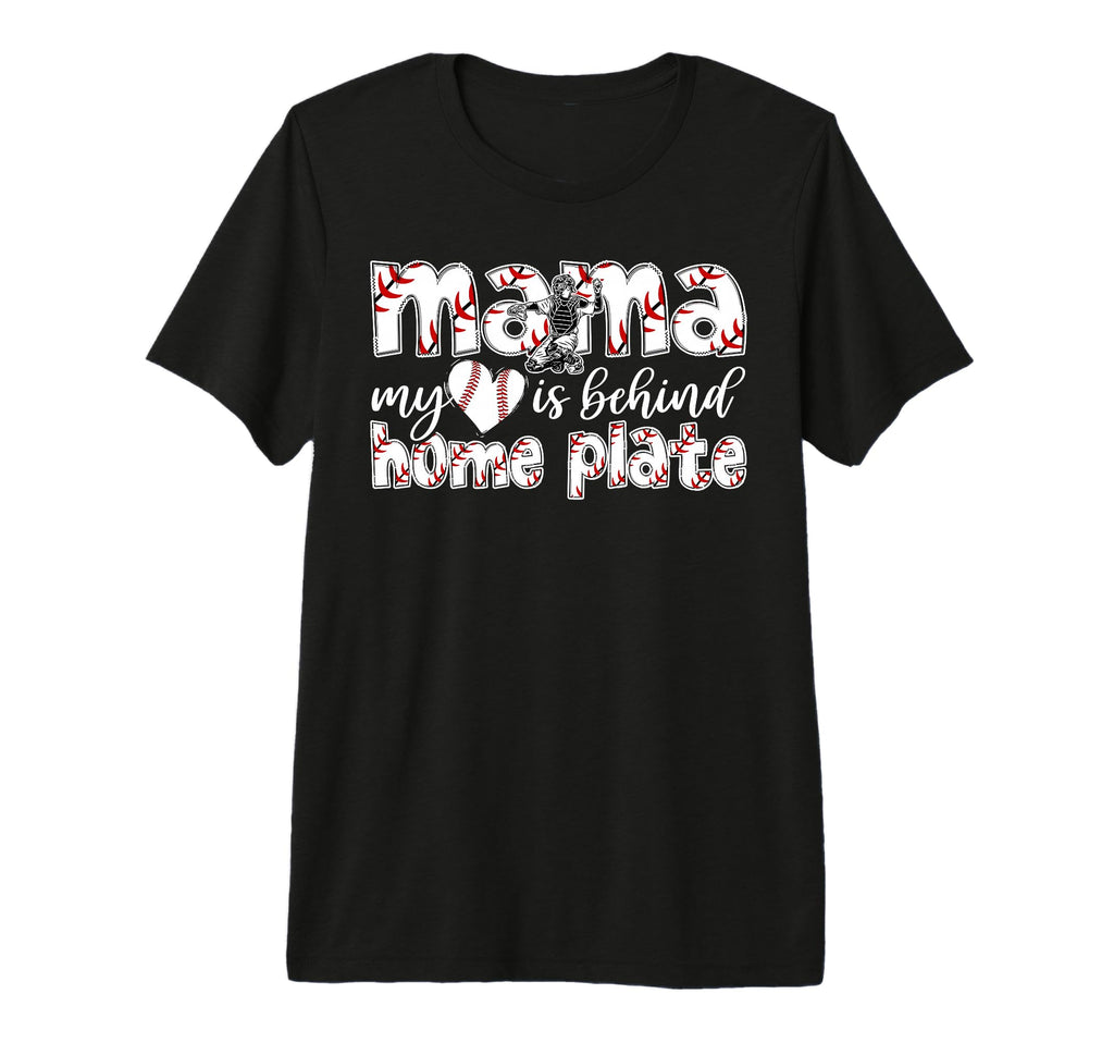 Proud Baseball Catcher Mom T-Shirt - Casual Everyday Wear for Adults - T-Shirt, Sweatshirt, Hoodie