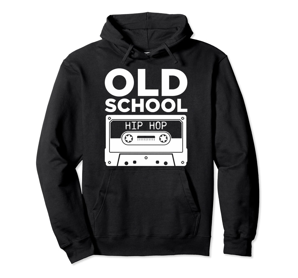 Old School Hip Hop Cassette Tape Wrap Hoodie - Fun Novelty Design Unisex - T-Shirt, Sweatshirt, Hoodie