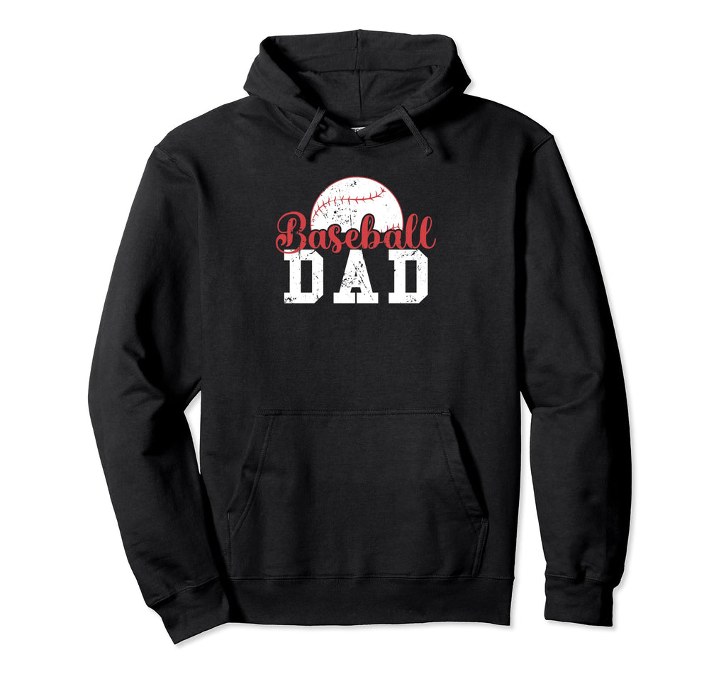 Baseball Dad Hoodie - Graphic Print for Adults - T-Shirt, Sweatshirt, Hoodie