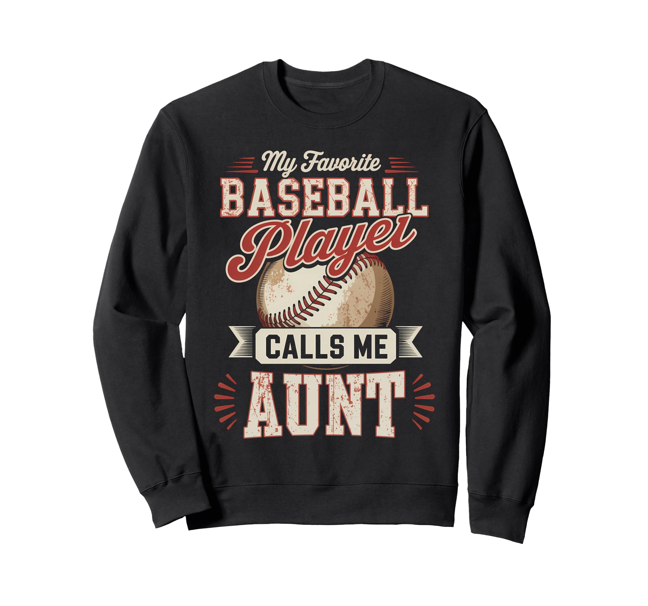 My Favorite Baseball Player Calls Me Sweatshirt - Minimalist Print Unisex - T-Shirt, Sweatshirt, Hoodie