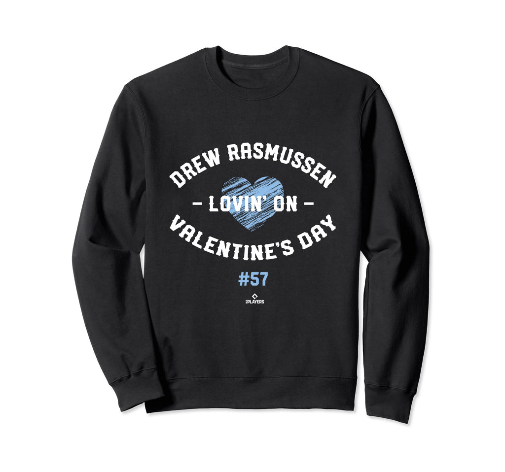 Drew Rasmussen Lovin Valentines Day Sweatshirt - Graphic Print Unisex - T-Shirt, Sweatshirt, Hoodie