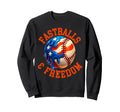 Fast Balls Freedom 4Th July Patriotic Sweatshirt - Streetwear Style Unisex - T-Shirt, Sweatshirt, Hoodie