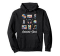Analog Soul Audiophile Watercolor Hoodie - Novelty Apparel for Adults - T-Shirt, Sweatshirt, Hoodie