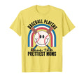 Baseball Players Have Prettiest Moms T-Shirt - Minimalist Print for Adults - T-Shirt, Sweatshirt, Hoodie