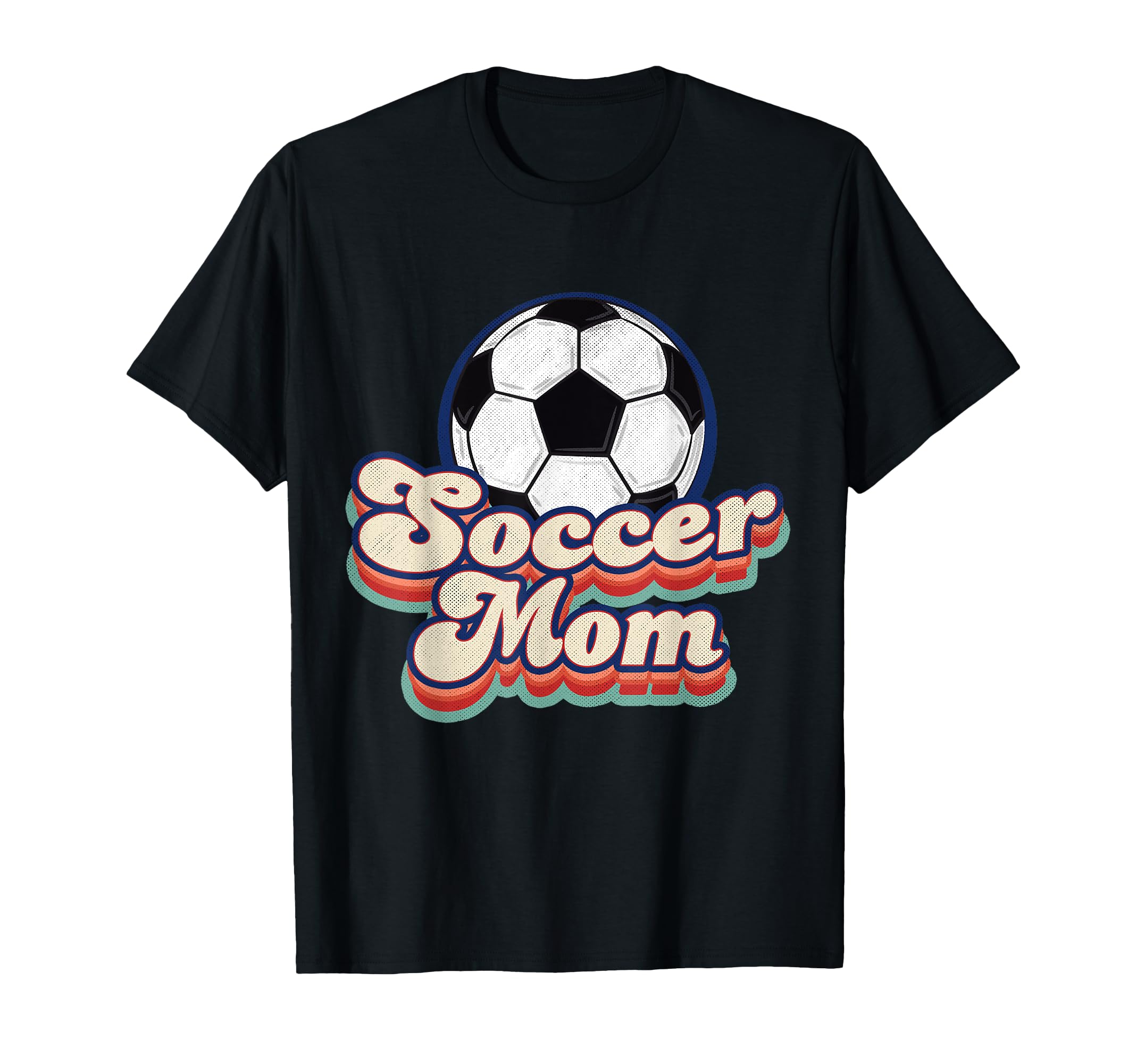 Soccer Mom Game Day Mothers Day T-Shirt - Custom Art Print for Adults - T-Shirt, Sweatshirt, Hoodie