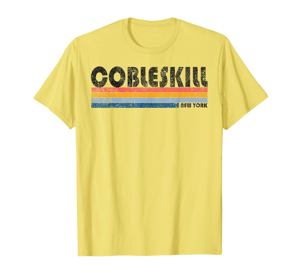 1980S Cobleskill New York T-Shirt - Trendy Graphic for Adults - T-Shirt, Sweatshirt, Hoodie