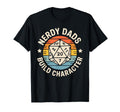 Nerdy Dads Build Character Rpg T-Shirt - Casual Everyday Wear Men Women - T-Shirt, Sweatshirt, Hoodie