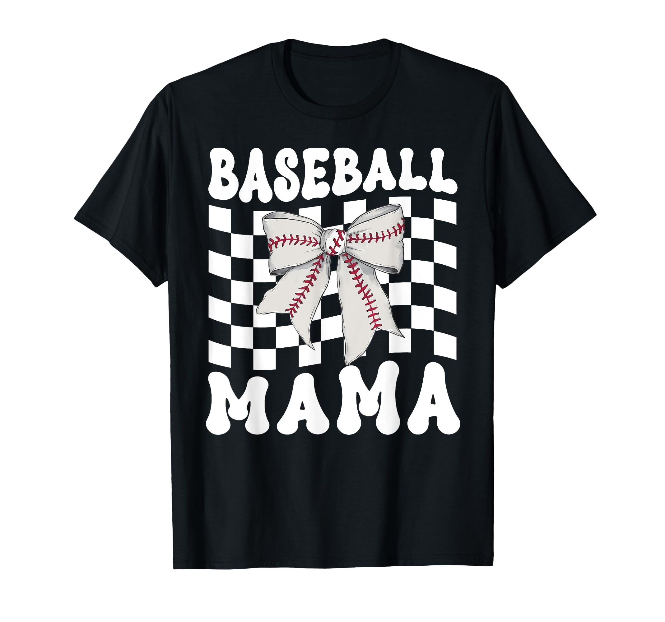 Baseball Mama Coquette Bow Game Day T-Shirt - Aesthetic Graphic Unisex - T-Shirt, Sweatshirt, Hoodie