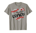 Personalized Baseball Heart Coach T-Shirt - Aesthetic Graphic Men Women - T-Shirt, Sweatshirt, Hoodie
