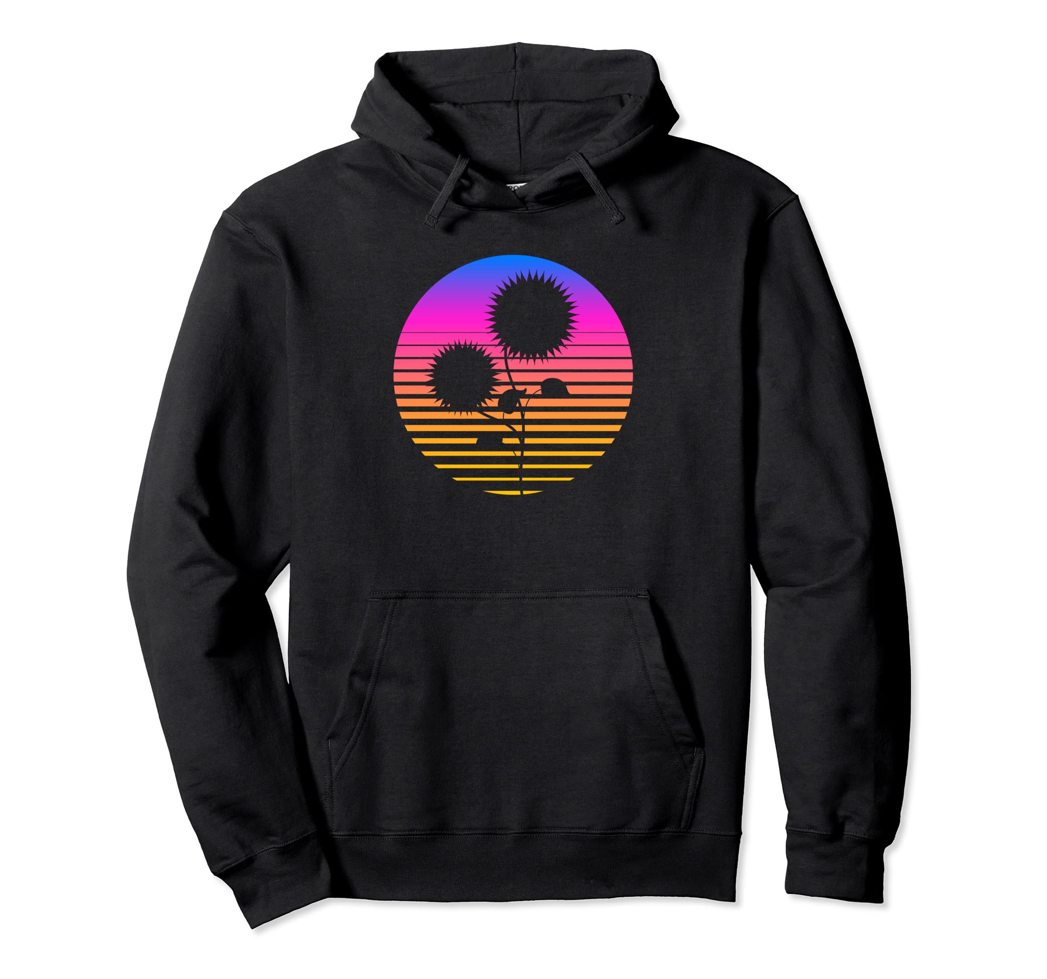 Hippie Flower Sunshine Floral Aesthetic Hoodie - Unique Graphic Unisex - T-Shirt, Sweatshirt, Hoodie