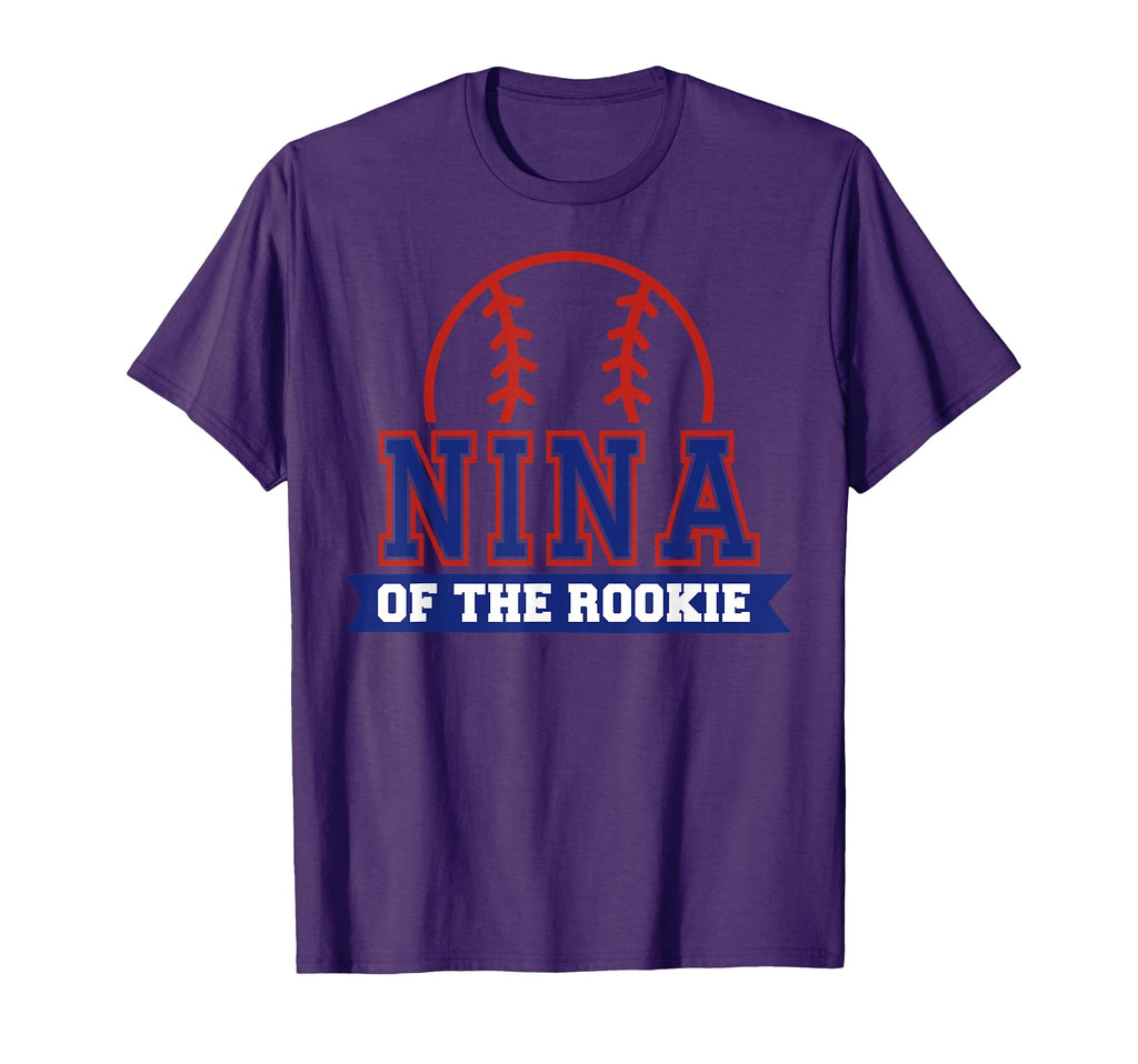 Nina Rookie 1St Birthday Baseball T-Shirt - Casual Everyday Wear Unisex - T-Shirt, Sweatshirt, Hoodie