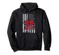 Hvac Tech Usa America Flag Distressed Hoodie - Custom Art Print Men Women - T-Shirt, Sweatshirt, Hoodie