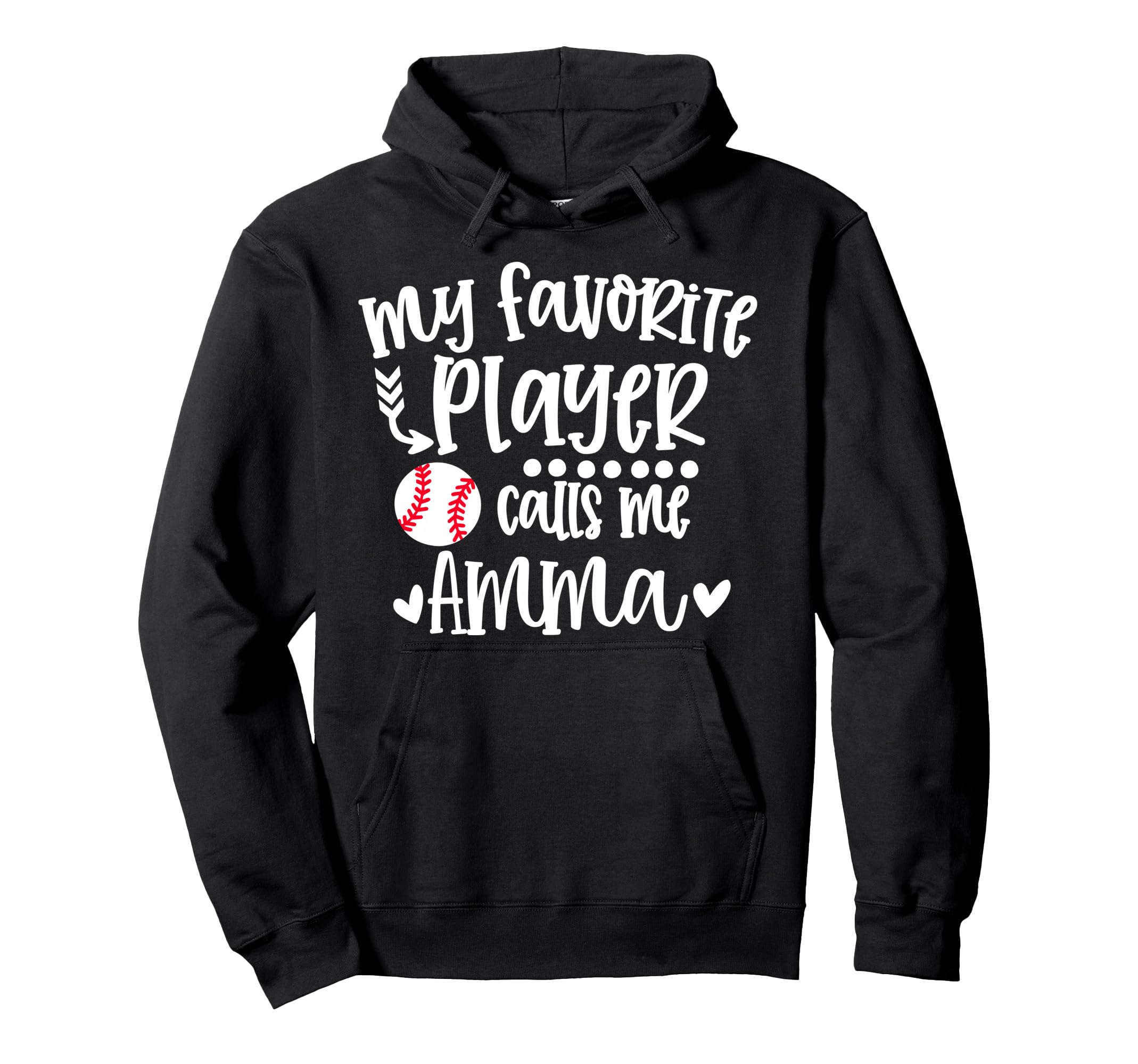 My Favorite Baseball Player Calls Hoodie - Casual Everyday Wear Men Women - T-Shirt, Sweatshirt, Hoodie