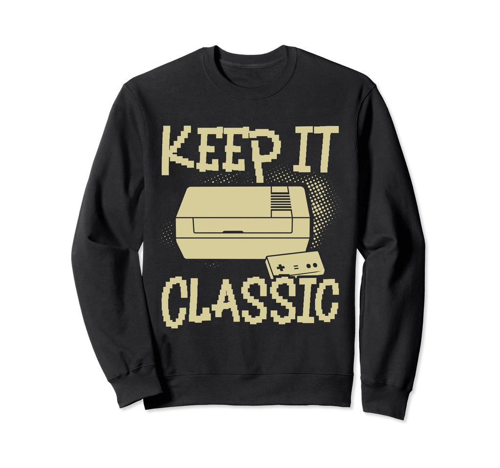 80S Arcade Nostalgia Pixel Art Sweatshirt - Novelty Apparel for Adults - T-Shirt, Sweatshirt, Hoodie