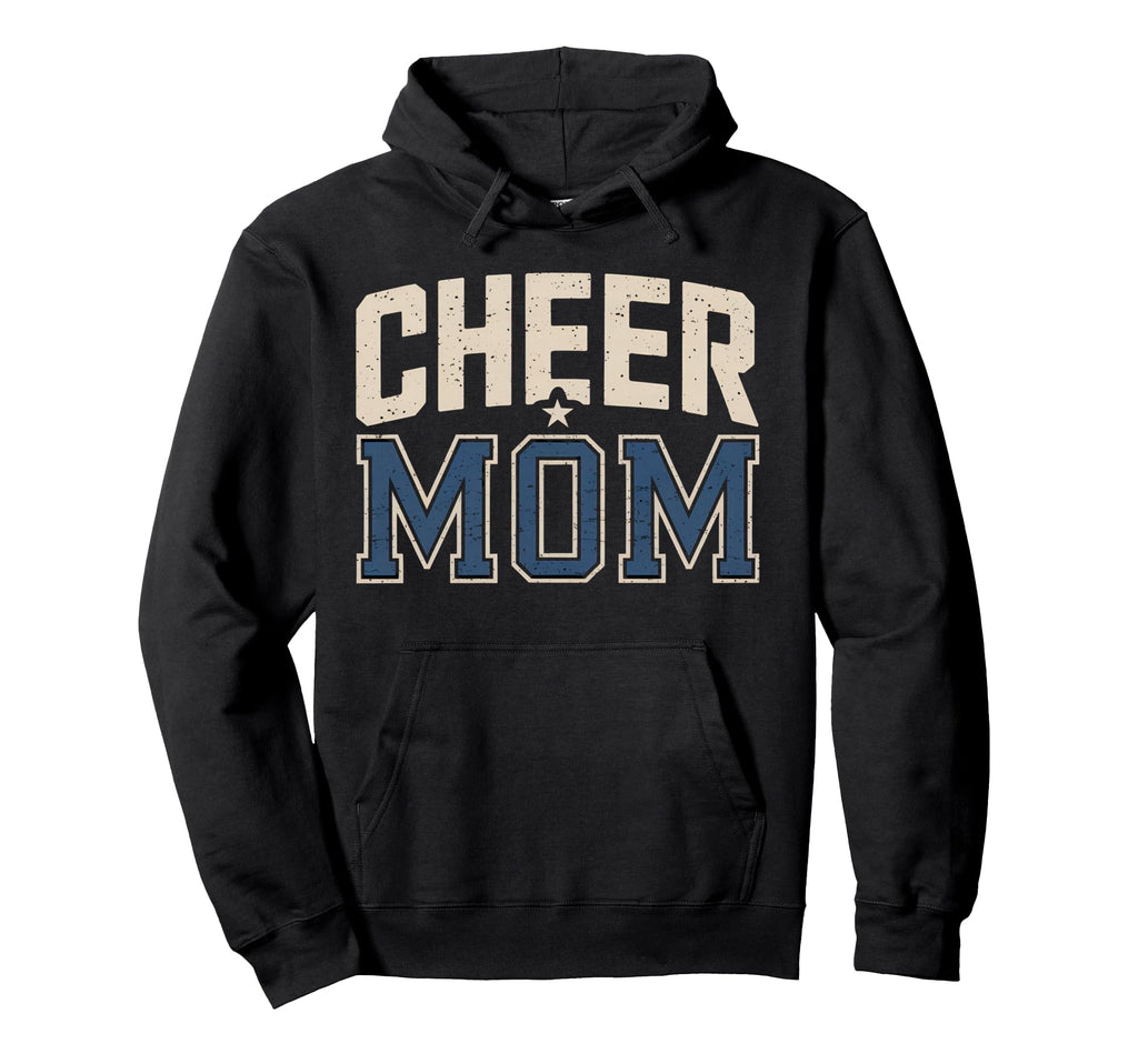 Cheer Mom Mother Bow Cheerleader Game Hoodie - Unique Graphic Men Women - T-Shirt, Sweatshirt, Hoodie