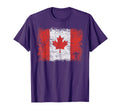 Canadian Flag Canada Distressed Grunge T-Shirt - Fun Novelty Design Unisex - T-Shirt, Sweatshirt, Hoodie