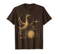 Duck Drummer Rock Band Percussion Wild T-Shirt - Trendy Graphic for Adults - T-Shirt, Sweatshirt, Hoodie
