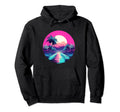 Vaporwave Landscape Aesthetic Art Hoodie - Unique Graphic Men Women - T-Shirt, Sweatshirt, Hoodie