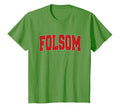 Folsom Ca California Varsity Usa Sports T-Shirt - Graphic Print Men Women - T-Shirt, Sweatshirt, Hoodie