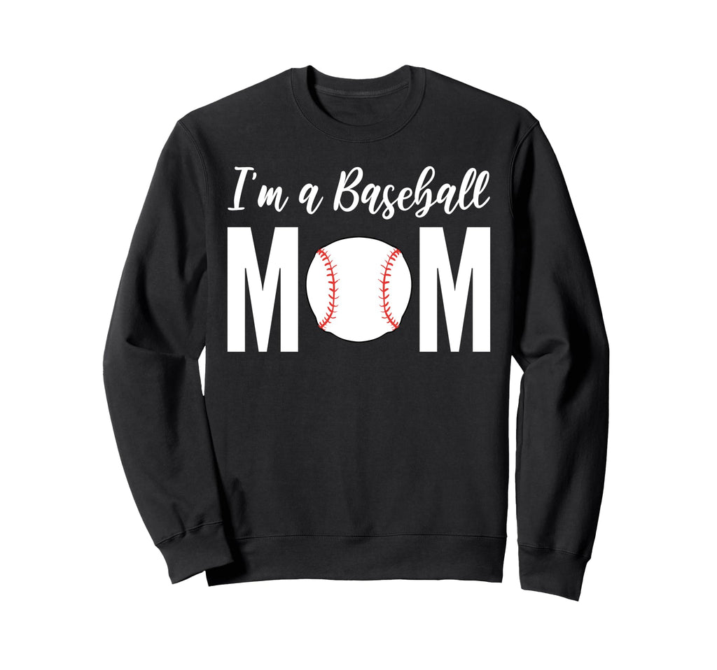 Im Baseball Mom Pitcher Sweatshirt - Trendy Graphic Unisex - T-Shirt, Sweatshirt, Hoodie