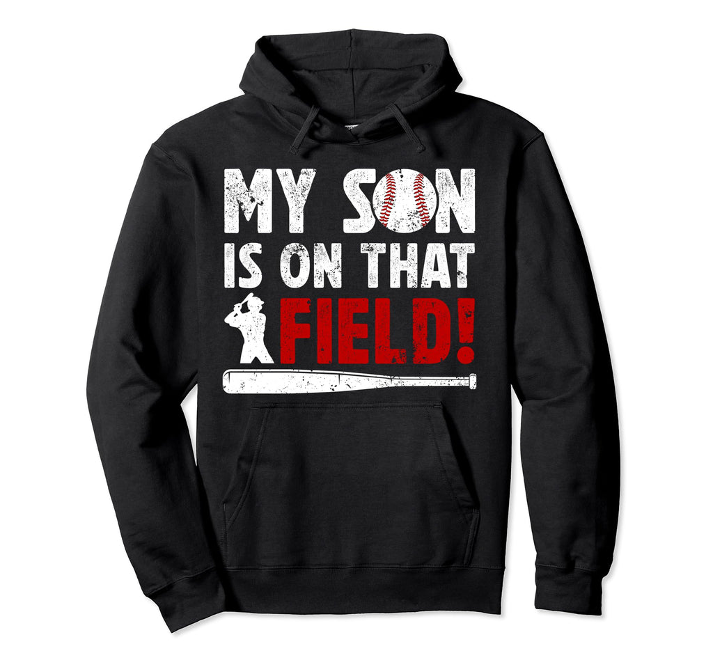 That Field Baseball Dad Baseball Player Hoodie - Graphic Print Unisex - T-Shirt, Sweatshirt, Hoodie