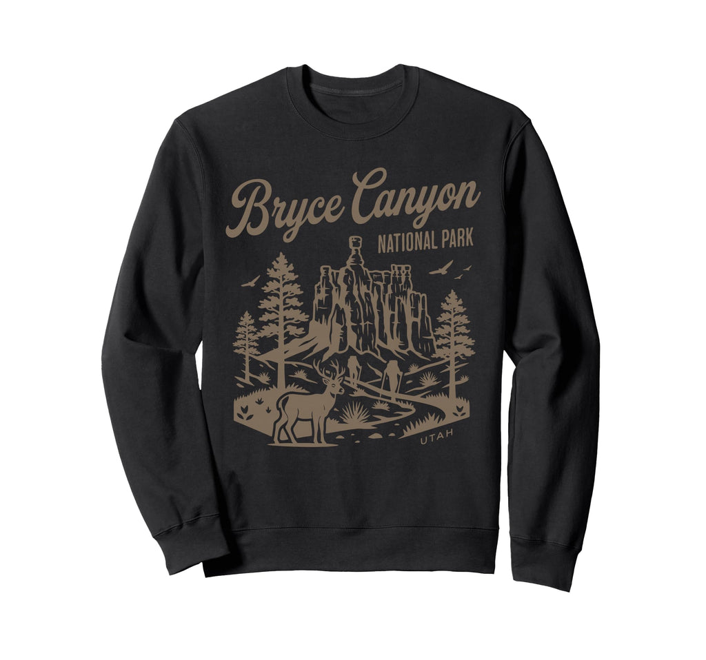 Bryce Canyon National Park Utah Sweatshirt - Aesthetic Graphic for Adults - T-Shirt, Sweatshirt, Hoodie