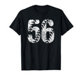 Baseball Softball Mom 56 Number 56 T-Shirt - Custom Art Print Unisex - T-Shirt, Sweatshirt, Hoodie