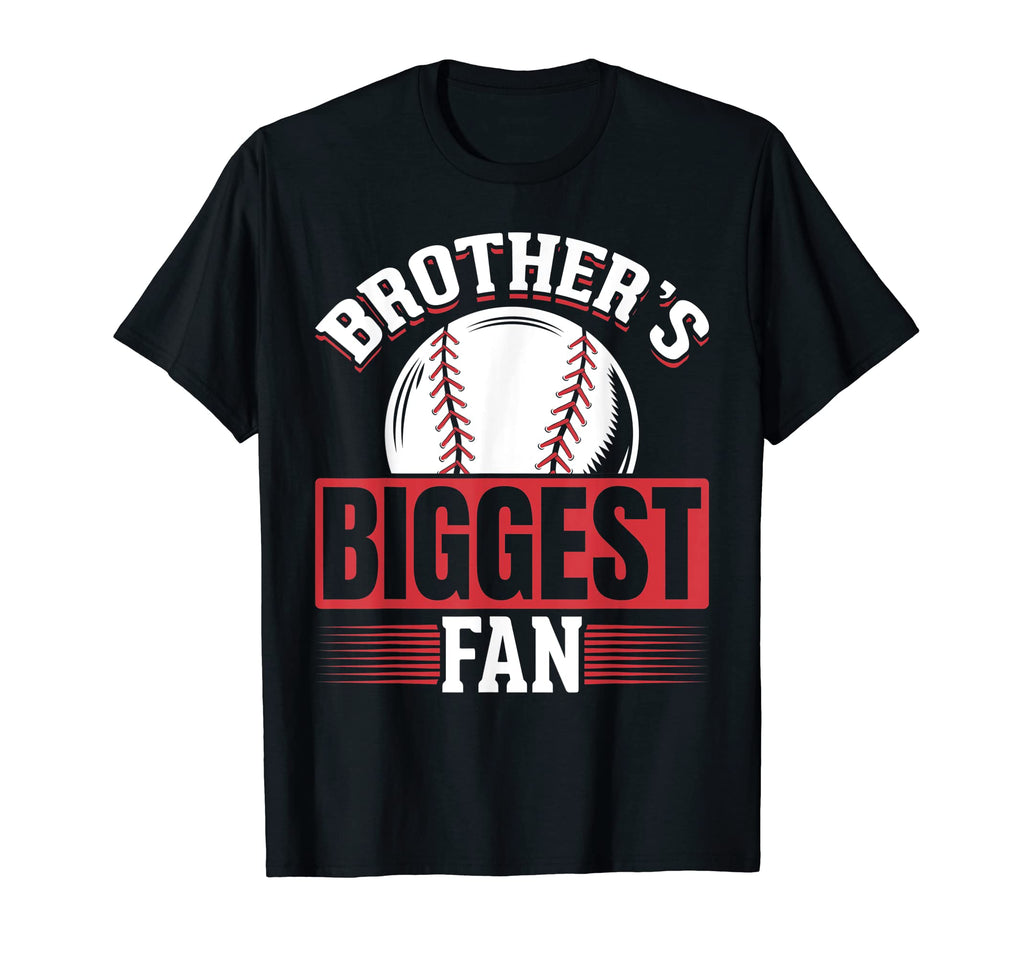 Little Sister Baseball Brother Fan T-Shirt - Trendy Graphic Unisex - T-Shirt, Sweatshirt, Hoodie