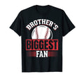 Little Sister Baseball Brother Fan T-Shirt - Trendy Graphic Unisex - T-Shirt, Sweatshirt, Hoodie