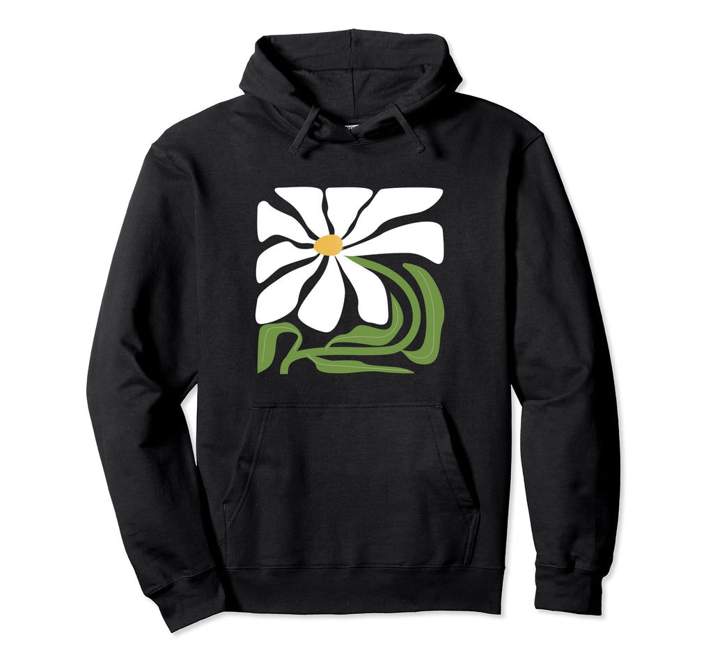 Awesome Boho Daisy Flower Big Hoodie - Casual Everyday Wear for Adults - T-Shirt, Sweatshirt, Hoodie