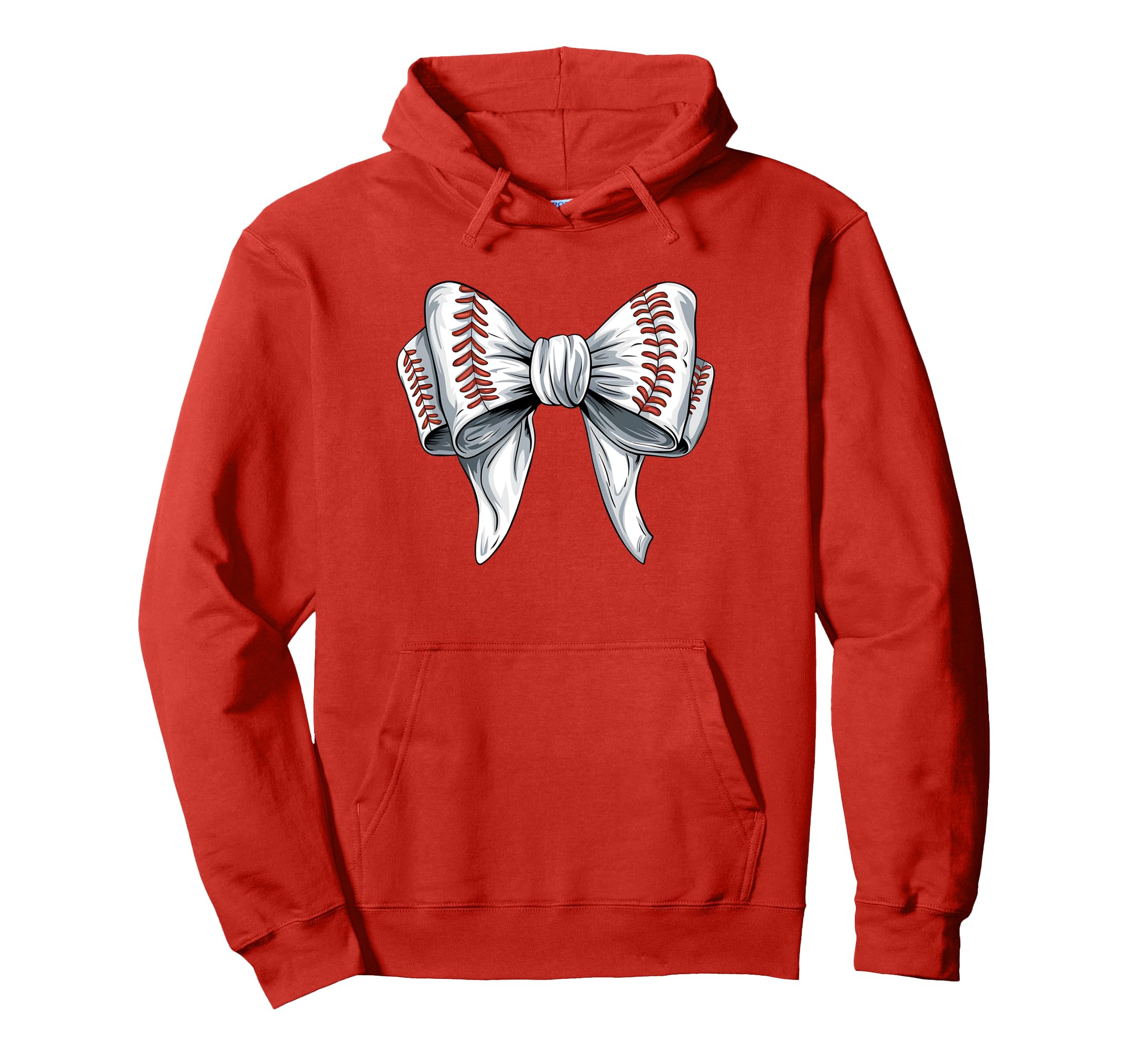 Baseball Coquette Bow Baseball Mom Fun Hoodie - Aesthetic Graphic Men Women - T-Shirt, Sweatshirt, Hoodie