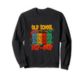 Music Graffiti Boombox Old School Sweatshirt - Casual Everyday Wear Unisex - T-Shirt, Sweatshirt, Hoodie