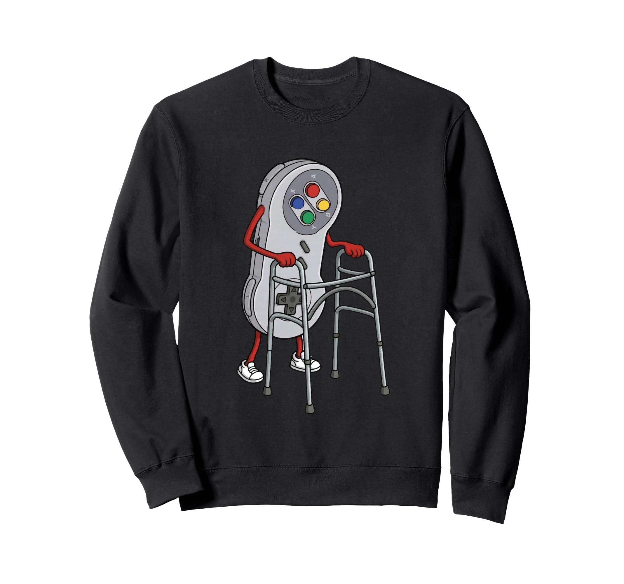 Funny Old Gamer Gaming 80S 90S Video Sweatshirt - Streetwear Style Unisex - T-Shirt, Sweatshirt, Hoodie