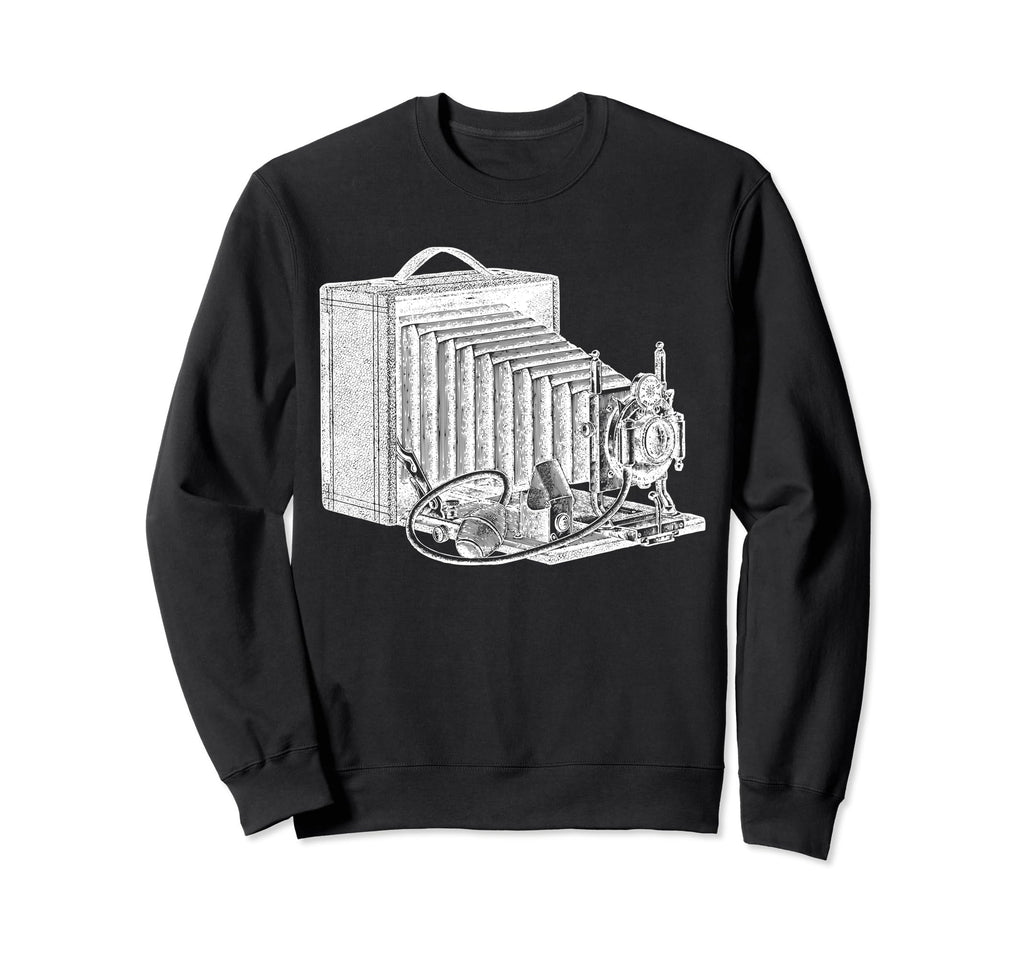 Old Time Camera Turn Century Sweatshirt - Streetwear Style for Adults - T-Shirt, Sweatshirt, Hoodie