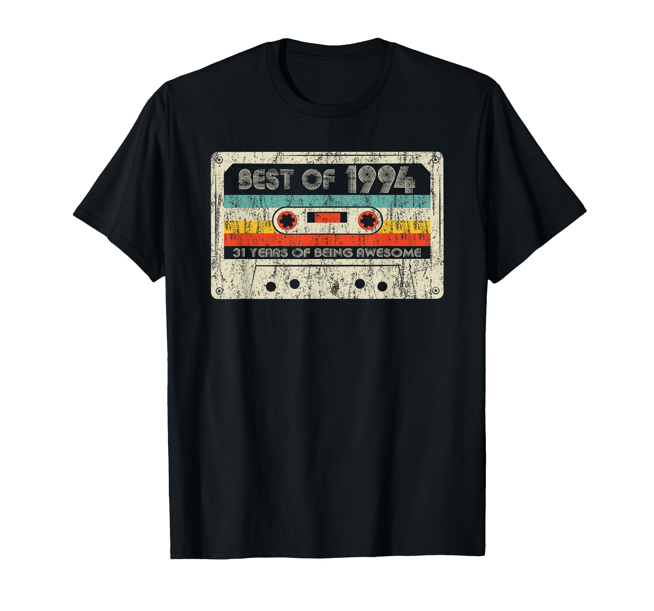 Best 1994 1994 Birthday Cassette Tape T-Shirt - Minimalist Print Men Women - T-Shirt, Sweatshirt, Hoodie
