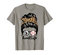 Aunt Life Messy Bun Hair Funny T-Shirt - Streetwear Style for Adults - T-Shirt, Sweatshirt, Hoodie