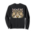 German Shepherd Easter Distressed Sweatshirt - Unique Graphic for Adults - T-Shirt, Sweatshirt, Hoodie