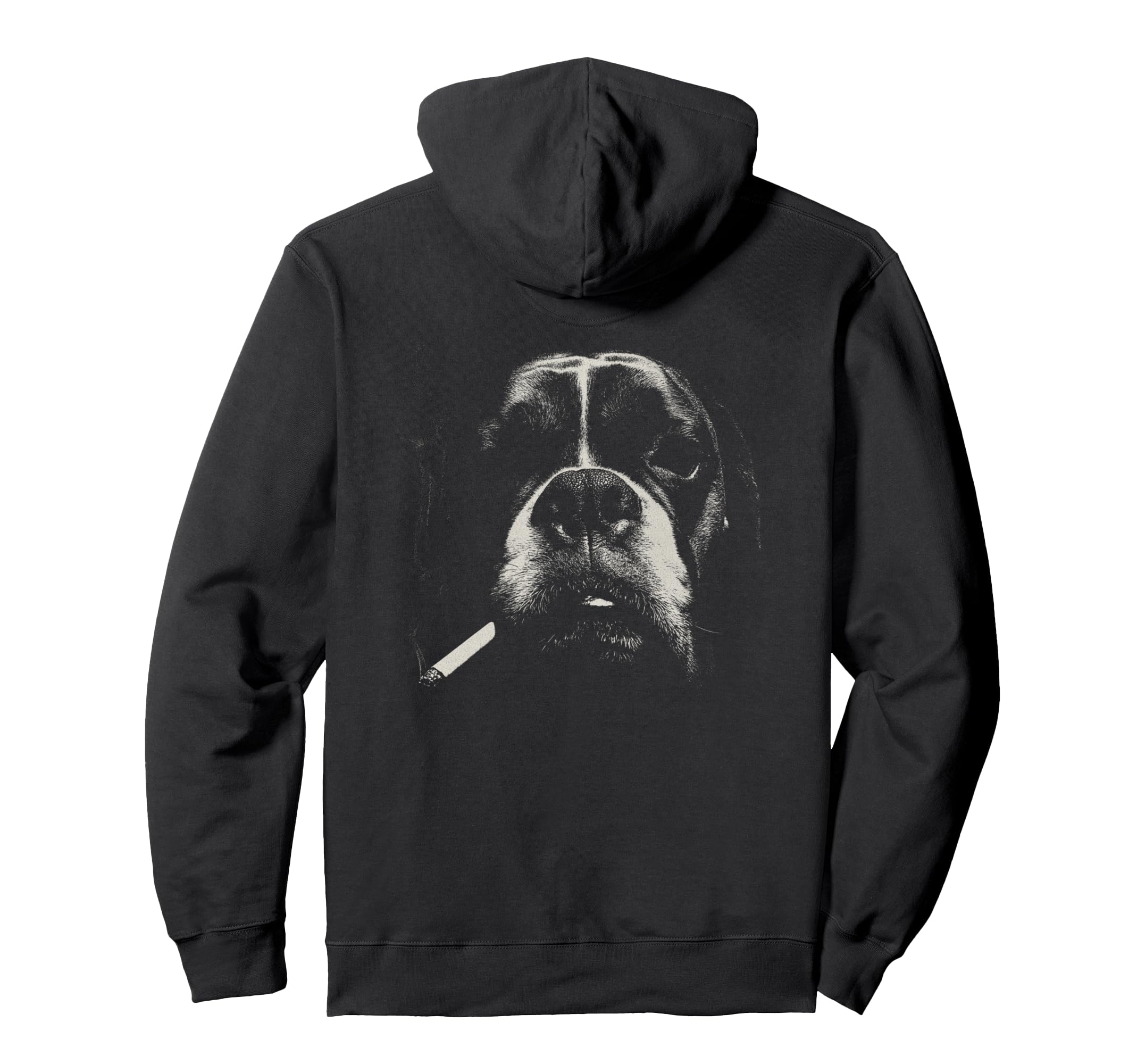 Boxer Smoking Cigarette Grunge Meme 90S Hoodie - Trendy Graphic Men Women - T-Shirt, Sweatshirt, Hoodie