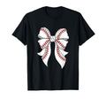 Baseball Coquette Bow Baseball Mama Mom T-Shirt - Graphic Print for Adults - T-Shirt, Sweatshirt, Hoodie