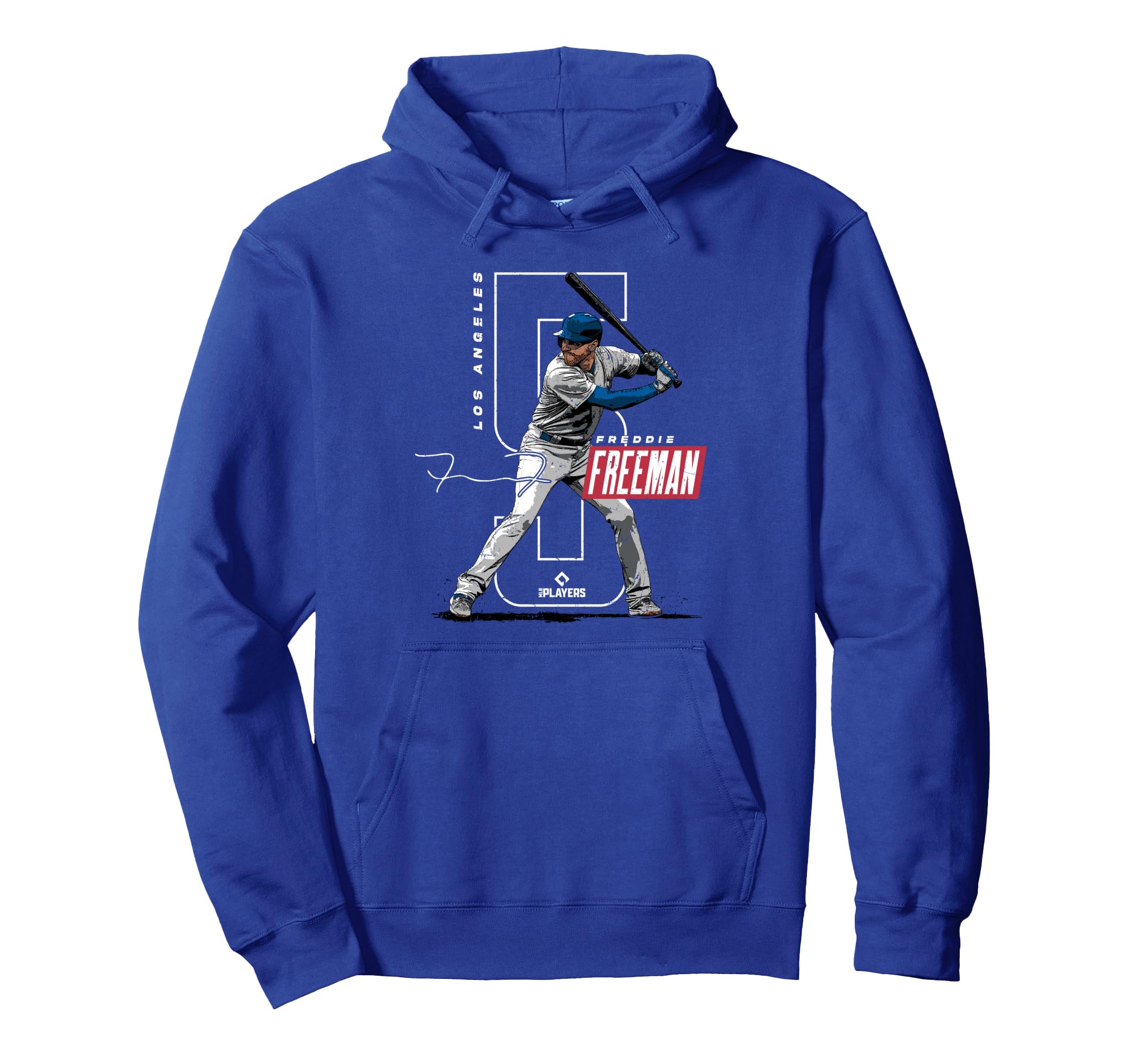 Freddie Freeman Los Angeles Baseball Hoodie - Minimalist Print for Adults - T-Shirt, Sweatshirt, Hoodie
