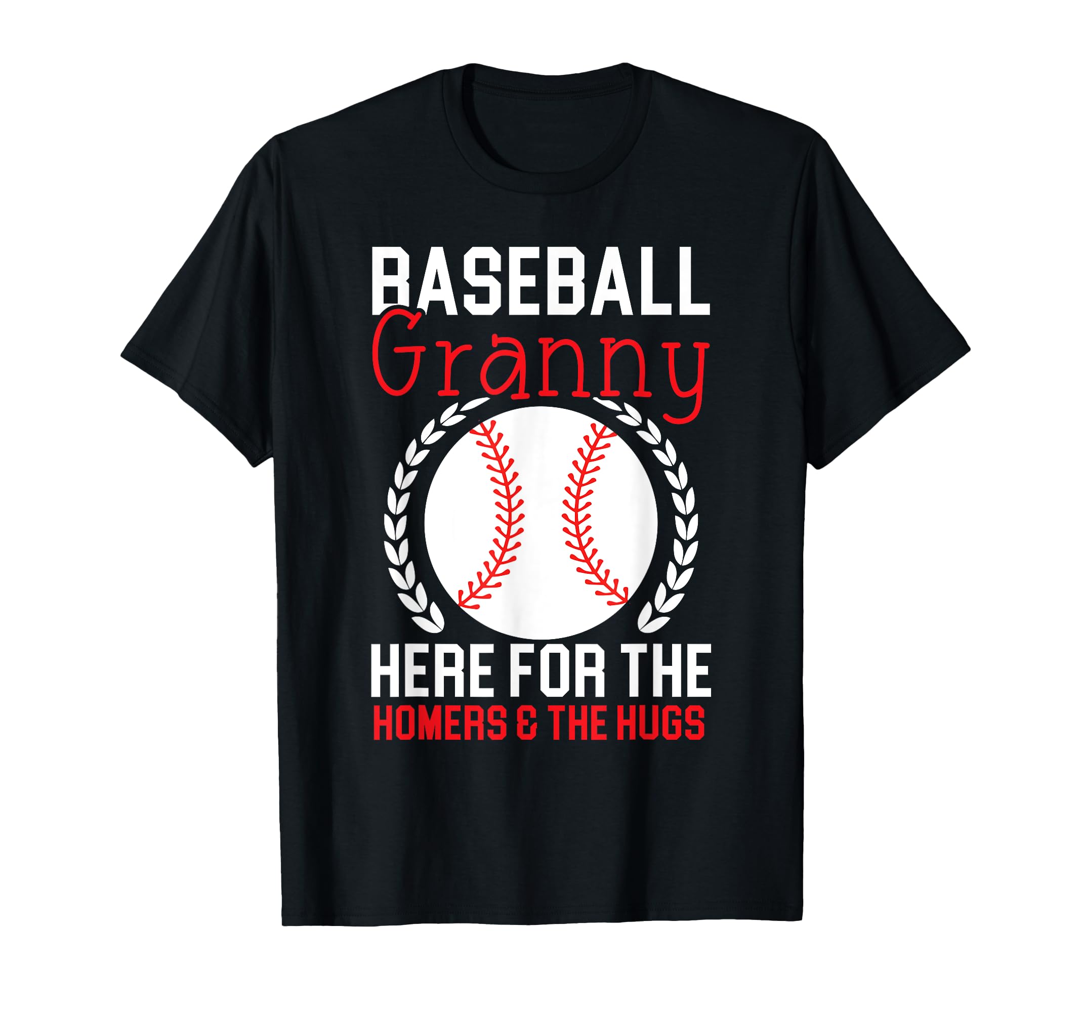 Baseball Granny Grandma Grandmother T-Shirt - Graphic Print for Adults - T-Shirt, Sweatshirt, Hoodie