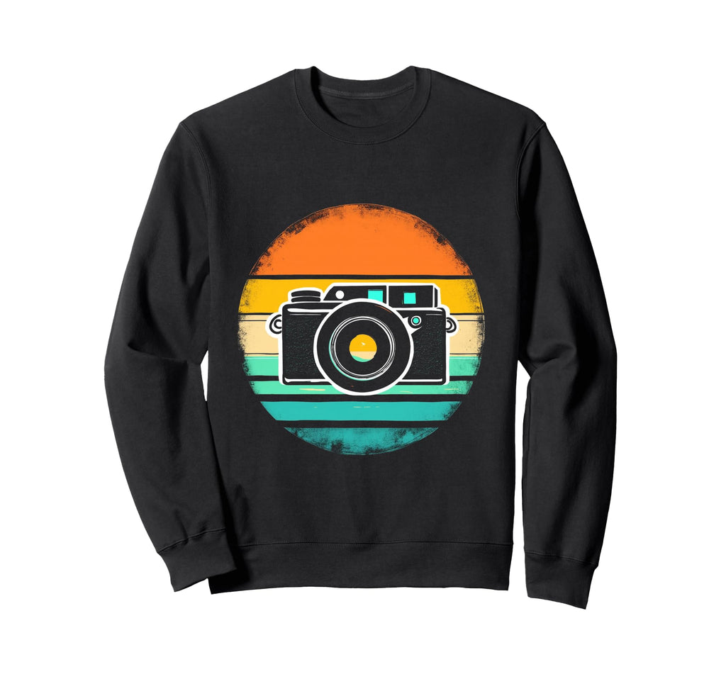 Camera Sweatshirt - Casual Everyday Wear Unisex - T-Shirt, Sweatshirt, Hoodie