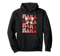 Groovy Mama Baseball Coquette Stitch Hoodie - Fun Novelty Design Men Women - T-Shirt, Sweatshirt, Hoodie