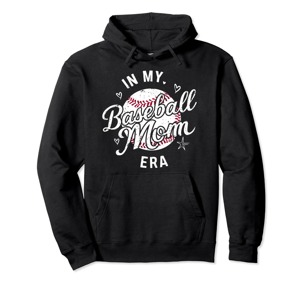 Baseball Mother Mom Player Pitcher Hoodie - Casual Everyday Wear Men Women - T-Shirt, Sweatshirt, Hoodie