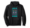 Ace Shades Vaporwave Beach Aesthetic Hoodie - Trendy Graphic for Adults - T-Shirt, Sweatshirt, Hoodie