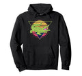 Alligator Futuristic Miami Vaporwave Hoodie - Minimalist Print Men Women - T-Shirt, Sweatshirt, Hoodie
