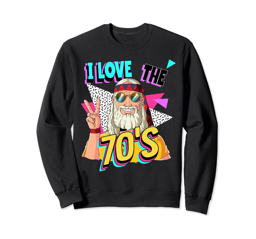 70S Themed Party 70S Accessories Hoodie - Minimalist Print Unisex - T-Shirt, Sweatshirt, Hoodie